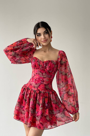 Darlene Floral Detailed Dress