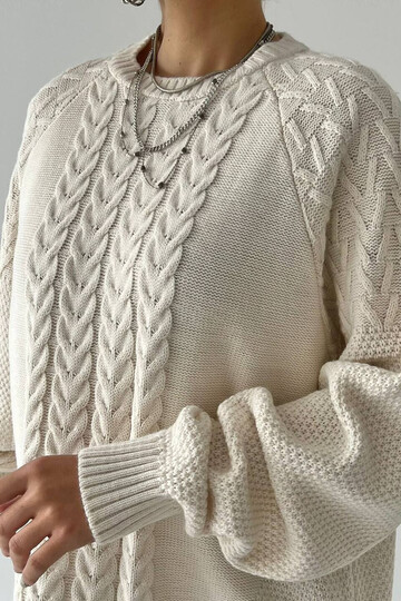 Knitting Detail Sweater
