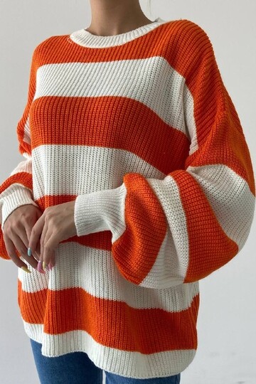 Colorful Knitwear Sweater