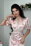 Bras Transparan Detaylı Elbise