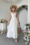 Ceck Midi Dress