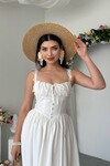 Ceck Midi Dress