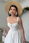 Ceck Midi Dress