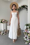 Ceck Midi Dress