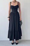 Ceck Midi Elbise