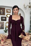 Cesam Rose-Detail Dress