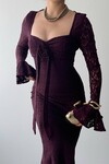 Cesam Rose-Detail Dress