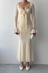 Cesam Rose-Detail Dress