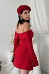 Devru Strapless Dress