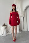 Devru Strapless Dress