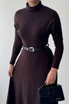 Dina Belt-Detail Dress