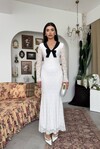 Duyru Dress with Bow Detail