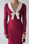 Duyru Dress with Bow Detail