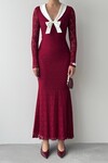 Duyru Dress with Bow Detail