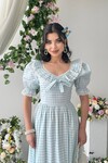 Geun Ruffle Collar Dress
