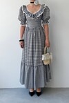 Geun Ruffle Collar Dress