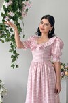Geun Ruffle Collar Dress