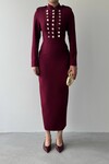 Gurea Button-Detail Dress