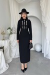 Gurea Button-Detail Dress