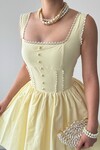 Joyo Button-Detail Dress