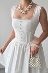 Joyo Button-Detail Dress