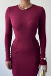 June Dress with Shirring Detail