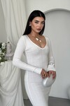 Ketas Midi Elbise