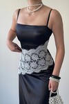 Lumes Paris Lace Detail Dress