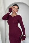 Olersan Sırt Bağlama Detaylı Elbise