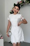 Rema Dress with Belt Detail