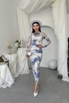 Rim Midi Elbise