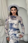 Rim Midi Elbise