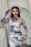 Rim Midi Elbise