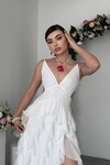 Seras Midi Elbise