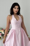 Smen Button Detail Dress