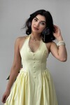 Smen Button Detail Dress