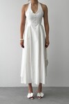Smen Button Detail Dress