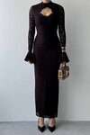Wexo Dress with Bust Cut-Out Detail