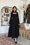 Wome Cape-Detail Dress