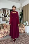 Wome Cape-Detail Dress