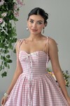 Yumak İp Askılı Elbise
