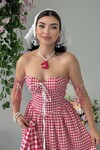 Yumak İp Askılı Elbise