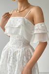 Olympos Strappy White Dress