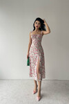 Leyena Floral Patterned Midi Dress