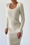 Camelia Knitwear Midi Dress