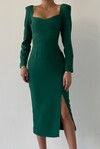 Ellie Slit Midi Dress