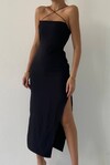 Drew Slit Midi Dress