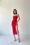 Drew Slit Midi Dress