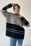Glen Striped Sweater
