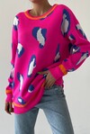 Colorful Leopard Sweater